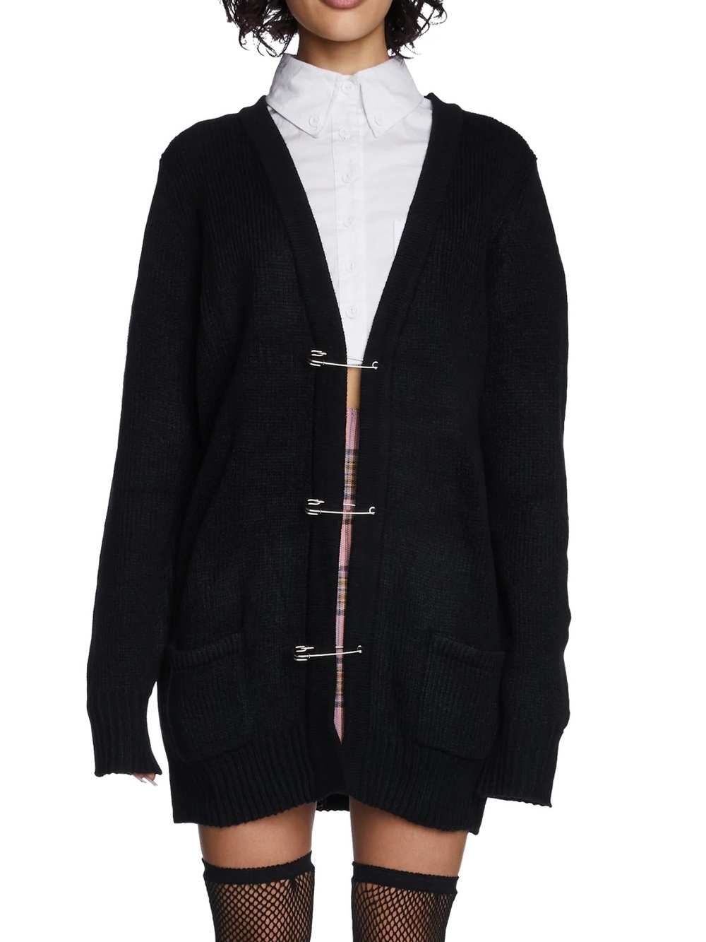 CURRENT MOOD DOLLS KILL PRETTY PROBLEMS OVERSIZED CARDIGAN, size M (BNWT)